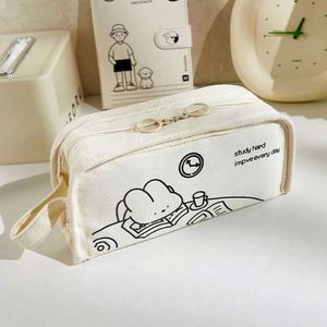 Fabric Pencil Case Cute Pencil Bags Leather Pencil Case PU Leather Pencil Case PU Material Pencil Case Promotional Pencil Case - Product Image 1