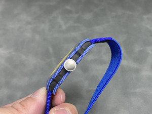 Montre mécanique de luxe en fibre de carbone bleue 2025 avec cadran à aiguilles, anti-rayures, haute qualité, haut de gamme, pour hommes - Product Image 4