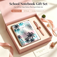 Agenda personnalisé pour enseignant A5, reliure spirale, organiseur personnalisé, journal, agenda, calendrier avec coffret