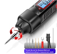 Untuk A3006 Multimeter Digital 4 Digit 4000-Count Profesional Penguji Tegangan AC/DC 600V Tipe Pena Presisi Tinggi Baterai Rendah