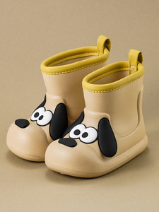 Zapatos de Agua para Niños, Lindas Botas de Lluvia con Diseño de Cachorro, Botas de Lluvia de EVA Ultraligeras e Impermeables con Diseño de Dibujos Animados - Product Image 1