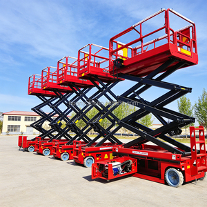 <span class=keywords><strong>CE</strong></span> ISO Zelfrijdende Schaarhoogwerker Eénpersoonslift Hydraulische Lift Mobiele Schaarhoogwerker voor Huishoudelijke Reiniging - Product Image 2