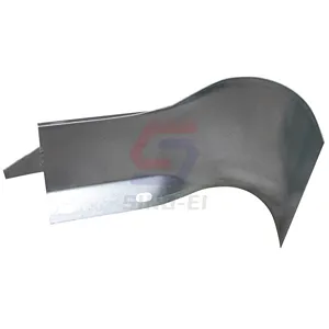 Safety Products Highway Guardrail Q235B Q345B Steel Bullnose R160 Terminal End For Sale