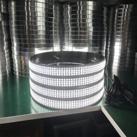 OEM étanche double couleur Quad Row 15/17 ambre et blanc interrupteur feu arrière LED feux de jante de roue pour camion voiture ATV hors route SUV