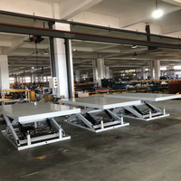 Plateforme élévatrice à ciseaux fixe de 1 à 4 tonnes, table élévatrice hydraulique stationnaire, équipement de chargement pour entrepôt monté en fosse