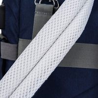 Grand sac à dos pour couches imperméable, sac à couches pour bébé pouvant contenir un ordinateur portable de 14 pouces, sac à couches multifonctionnel de voyage en Oxford pour maman et papa