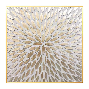 批发现代简约客厅装饰画轻奢壁画方形墙壁艺术水晶瓷画 - Product Image 5