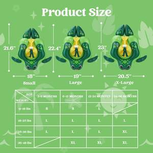 Flotador Inflable para Bebés con Toldo, en Forma de Tortuga, para Niños de 6 a 36 Meses - Product Image 6