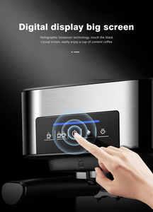 Portable Electric Fully Automatic Stainless Steel <b>Coffee</b> <b>Machine</b> 20 Bars Pressure Self-Cleaning Function 12-Cup Capacity Hotel - Product Image 4