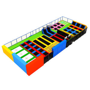 Buenas <span class=keywords><strong>Ofertas</strong></span> en Trampolín con Red de Seguridad, Equipo de Juegos para Parques de Diversiones - Product Image 2