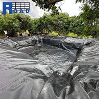 Geomembrana EVA Antifiltraciones para Cría de Peces, 0.5mm, Anti-UV, Ecológica, Impermeable, para Estanques, Presas, Vertederos y Protección de Taludes