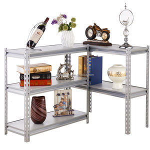 Équipement de stockage d'entrepôt <span class=keywords><strong>industriel</strong></span> Étagères sans boulons en métal <span class=keywords><strong>style</strong></span> européen à usage léger/étagères d'entrepôt de garage - Product Image 5