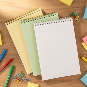 Promotion A5 School Custom Planner Printing <b>Note</b> <b>Book</b> Hardcover Double Bound Metal Spiral Notebook - Product Image 1