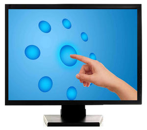 Écran tactile de 17 pouces résolution 1280x1024 moniteur tactile pour PC POS Graphic Draw Sketching avec USB HDMIed VGA - Product Image 1