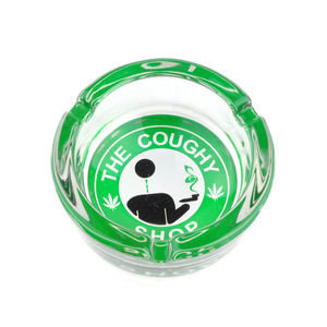 Cenicero Redondo de Vidrio para Cigarrillos <span class=keywords><strong>LOCO</strong></span> de 8.5cm, Cenicero de Bolsillo para Tabaco sin Humo, Accesorios para Fumar, Venta al Por Mayor Personalizada - Product Image 4