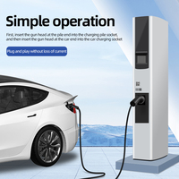 Câble de recharge pour véhicules électriques de type 2 à type 2, norme européenne, 22 kW, 32 A, 3 phases, 5 m, chargeur rapide portable pour voiture, mode 3, pour station publique