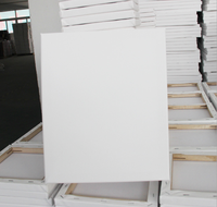 Pack Super Économique de Toiles Blanches Tendues sur Cadre 8x10 Pouces pour Peintures Acryliques, Huiles et Autres Médias de Peinture