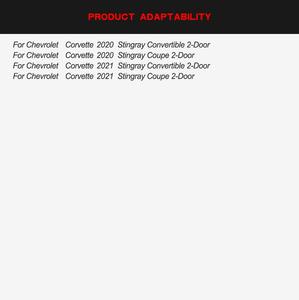 Pour Chevrolet Corvette Stingray C8 véritable carbone pare-chocs arrière séparateur Canards ailerons <span class=keywords><strong>2020</strong></span> <span class=keywords><strong>2021</strong></span> - Product Image 6