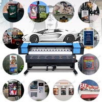 Guangzhou DX5 XP600 impresora Digital de 1,6 m 1,8 m 3,2 m Plotter de gran formato Cartel de la lona de vinilo Eco solvente impresora