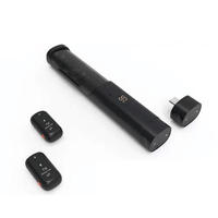 Microphone Lavalier Sans Fil 2.4G avec Réduction de Bruit et Lumières LED, Compatible Téléphones et Ordinateurs pour l'Enregistrement Vidéo Professionnel