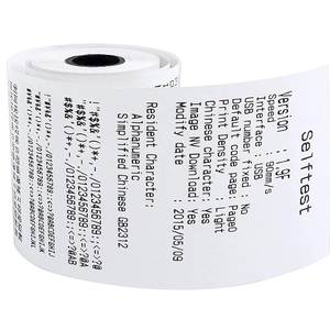 57x30mm Impresión personalizada <span class=keywords><strong>Caja</strong></span> <span class=keywords><strong>registradora</strong></span> sin fondo Rollos de papel térmico Papel de recibo de impresión térmica - Product Image 3