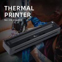 Imprimante thermique de tatouage imprimante sans fil Rechargeable M8 avec imprimante à pochoir réglable Portable en papier 5 pièces