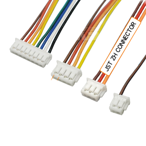 1.5mm Pitch KS Zhr Adaptör Konnektörü 3P 3-çekirdekli PTFE İzolasyonlu Elektronik Kullanım Beyaz Dişi Kablo Demeti Kablo Grubu - Product Image 1