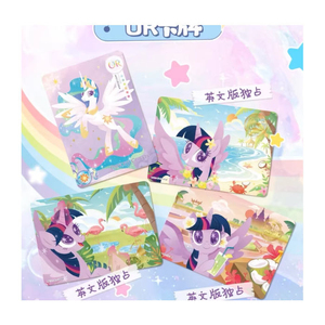 Cartes à collectionner en papier Tour <span class=keywords><strong>Polly</strong></span> Baby My Little Ponys Go Game Emballage cadeau Vente en gros Original - Product Image 5