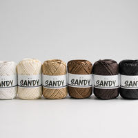 YARNA Sandy (50g) 100% Polypropylene practical fiber lightweight warm crafting marine yarn non absorbent UV resistant bold Sandy