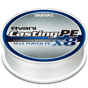 Ligne <span class=keywords><strong>de</strong></span> pêche tressée Varivas 300M X8, 20LB-78LB, performance pour la pêche en eau salée ou en eau douce, <span class=keywords><strong>8</strong></span> <span class=keywords><strong>brins</strong></span>, 330 yards - Product Image 1