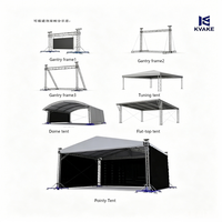 Structure de support pour écran LED extérieur, idéale pour les scènes et les concerts