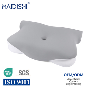 Oreiller en mousse à mémoire de forme WJ-2169 OEKO-TEX non toxique avec soutien cervical réglable, confortable pour soulager la douleur et favoriser le sommeil sur le dos ou sur le côté - Product Image 3