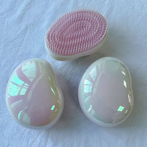 定制颜色标志8排透气发梳天然卷发快干防水镂空自有品牌舒适坐垫紧凑型 - Product Image 2