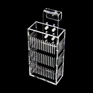 <span class=keywords><strong>Filtre</strong></span> d'<span class=keywords><strong>aquarium</strong></span> en acrylique pour eau salée, boîte à mangroves, unité de filtration <span class=keywords><strong>externe</strong></span> pour réservoir, conteneur d'isolement dédié pour l'élevage des mangroves, respirant - Product Image 1