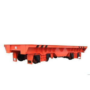 공장 전기 터닝 레일 장착 트랜스퍼 트롤리 트랜스퍼 카트 및 레일 플랫 카트 - Product Image 1