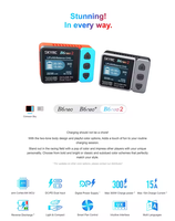Chargeur intelligent multifonction SKYRC B6neo 2, chargeur intelligent DC 300W PD 126W pour batteries LiPo/LiFe/Lilon/LiHV/NiMH/NiCd/Pb