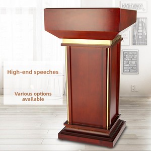 Muebles comerciales <span class=keywords><strong>de</strong></span> <span class=keywords><strong>madera</strong></span> maciza, plataforma <span class=keywords><strong>para</strong></span> hablar, Hotel, <span class=keywords><strong>restaurante</strong></span>, escritorio <span class=keywords><strong>de</strong></span> bienvenida, oficina <span class=keywords><strong>de</strong></span> ventas, recepción, Conferencia - Product Image 4