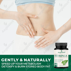 Cápsulas Aeglewell <span class=keywords><strong>MORINGA</strong></span> Single Origin <span class=keywords><strong>Moringa</strong></span> Powder Cápsulas de hojas de <span class=keywords><strong>Moringa</strong></span> orgánicas <span class=keywords><strong>para</strong></span> energía y metabolismo - Product Image 3