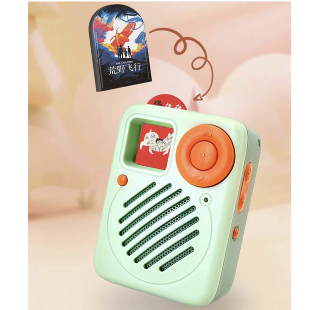 OEM Factory Screen-Free Electronic Educational Audio Player Fabulous Storyteller for Kids Battery Power Audio Stories Sounds