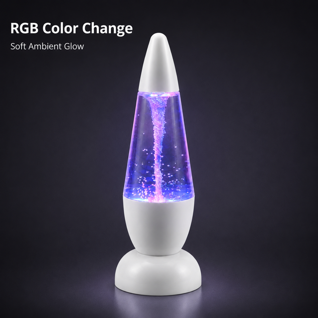 Night Light with Switch Plug-in RGB Warm Color Change Glass Contemporary Design for Bedroom Home Kids Battery Operated