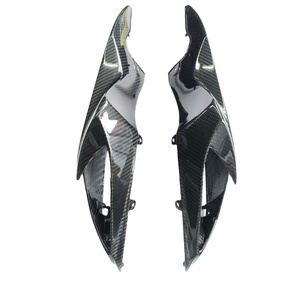 Piezas <span class=keywords><strong>de</strong></span> motocicleta <span class=keywords><strong>de</strong></span> fibra <span class=keywords><strong>de</strong></span> carbono <span class=keywords><strong>de</strong></span> calidad, carenados laterales traseros <span class=keywords><strong>de</strong></span> carbono brillante para <span class=keywords><strong>Suzuki</strong></span> <span class=keywords><strong>GSXR</strong></span> <span class=keywords><strong>600</strong></span> 750 11-19 - Product Image 1