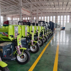 Ingénierie électrique Construction Ferme Jardin <span class=keywords><strong>Mini</strong></span> Dumper Truck Véhicule électrique Tricycle <span class=keywords><strong>Trolley</strong></span> Cargo Cart Transporter - Product Image 3