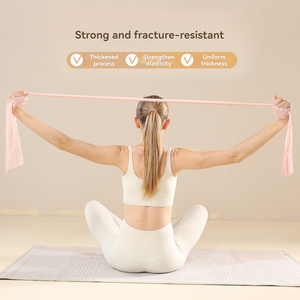 Bandes <span class=keywords><strong>de</strong></span> Résistance Yoga pour Débutants à Domicile, Entraînement d'Étirement, Sculpture Corporelle Féminine, Fitness, Danse Latine, Bandes Élastiques - Product Image 1