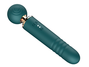 リル・マーメイド ホットセール プロ仕様 ハンドヘルド 電動パーソナルマッサージ器 セックストイ 女性用 USB伸縮式バイブレーター ダブル刺激 - Product Image 2