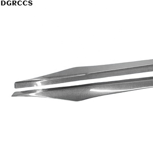 สเกิร์ตข้างคาร์บอนไฟเบอร์ทรง V สำหรับรถยนต์ BMW ซีรีส์ 6 รุ่น F06 F13 M6 ปี 2012-2016 พร้อมเทคโนโลยีสุญญากาศ ติดตั้งง่าย - Product Image 3