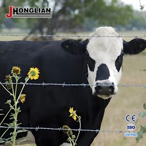 รั้ว<span class=keywords><strong>ลวดหนาม</strong></span>ชุบสังกะสีสำหรับฟาร์ม - Product Image 5