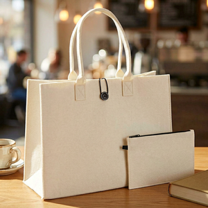 High-quality Computer <strong>Laptop</strong> for Office Use Ideal for <strong>Women</strong> Creative Gift Promotional Giveaway Shopping Felt <strong>Handbag</strong> - Product Image 1