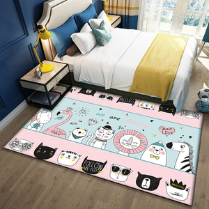 Stile europeo moquette <span class=keywords><strong>in</strong></span> PVC per bambini con motivo a stampa animalier per soggiorno <span class=keywords><strong>in</strong></span> vendita <span class=keywords><strong>tappeti</strong></span> <span class=keywords><strong>in</strong></span> velluto - Product Image 2