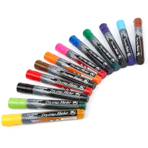 MOBEE P-220 personnalisé et couleur brillant tableau blanc couleur marqueur stylo multicolore haute qualité marqueurs colorés