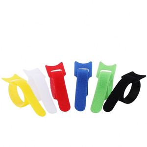 Attaches de rangement personnalisées en nylon coloré en forme de chat, sangles T-head dos à dos pour fleurs et plantes - Product Image 3